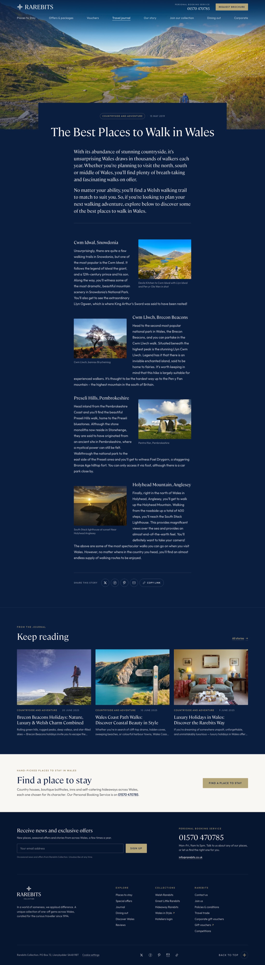 Journal article, redesign, desktop